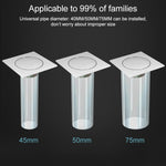 Foot-operated Bouncing Floor Drain From Gravity Deodorant Bouncing Floor Drain