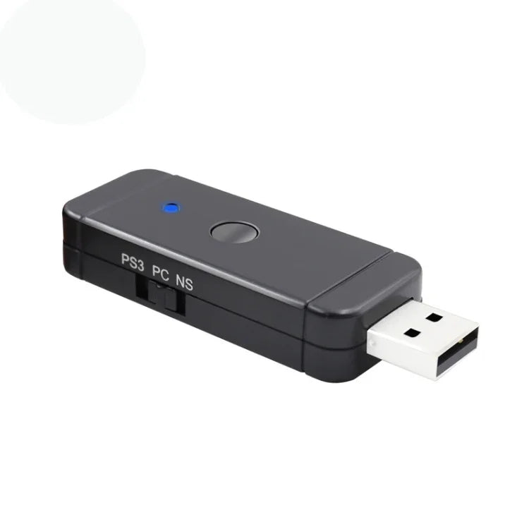 JYS-130 ワイヤレスBluetoothゲームパッドコンバーターアダプター PS3 / Switch / PC用、PS3 / Switch / PC用