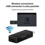 JYS-130 ワイヤレスBluetoothゲームパッドコンバーターアダプター PS3 / Switch / PC用、PS3 / Switch / PC用