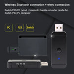 JYS-130 ワイヤレスBluetoothゲームパッドコンバーターアダプター PS3 / Switch / PC用、PS3 / Switch / PC用
