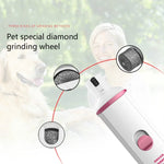 ペット用電動マニキュアデバイス 犬用爪ポリッシャー, 充電式