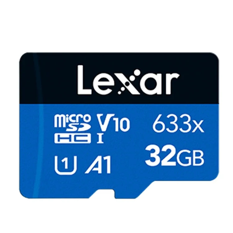 Lexar 633x 32GB高速携帯電話用メモリーTFカード ドライブレコーダーメモリーカード、32GB