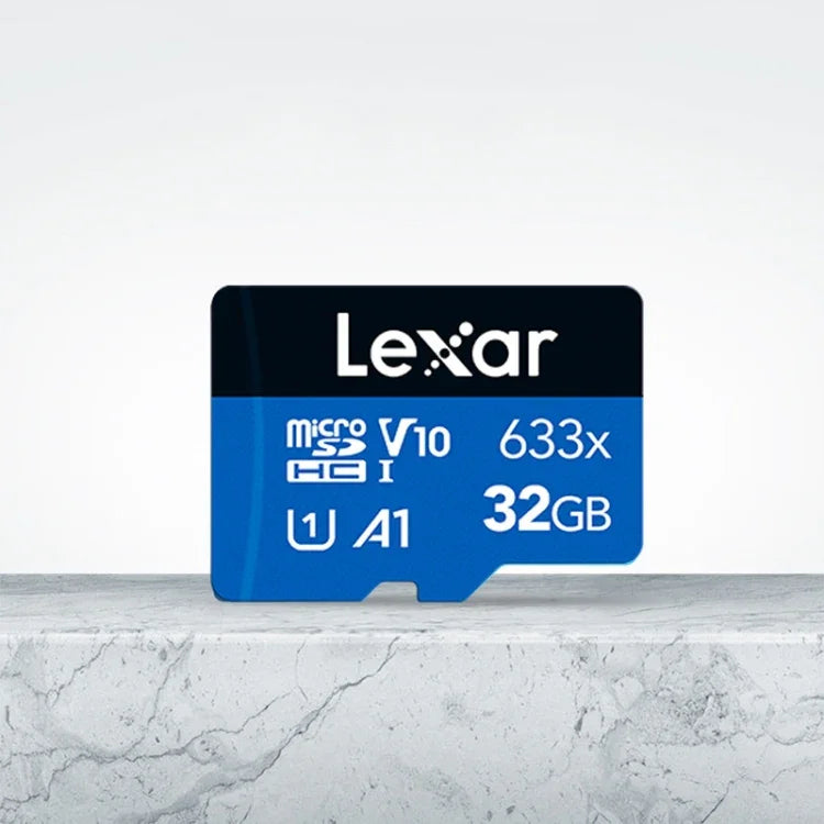 Lexar 633x 32GB高速携帯電話用メモリーTFカード ドライブレコーダーメモリーカード、32GB