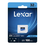 Lexar 633x 32GB高速携帯電話用メモリーTFカード ドライブレコーダーメモリーカード、32GB