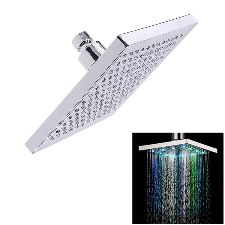 7色交換用シャワーLED自動バスルームシャワーヘッド、7色