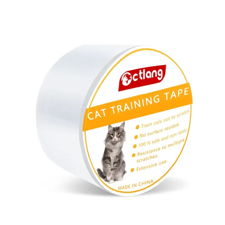 Ctlang B25112 ペット用ソファ保護テープ 猫の引っかき防止保護フィルム、幅2.5インチ、幅4インチ、幅8インチ、幅17.7インチ