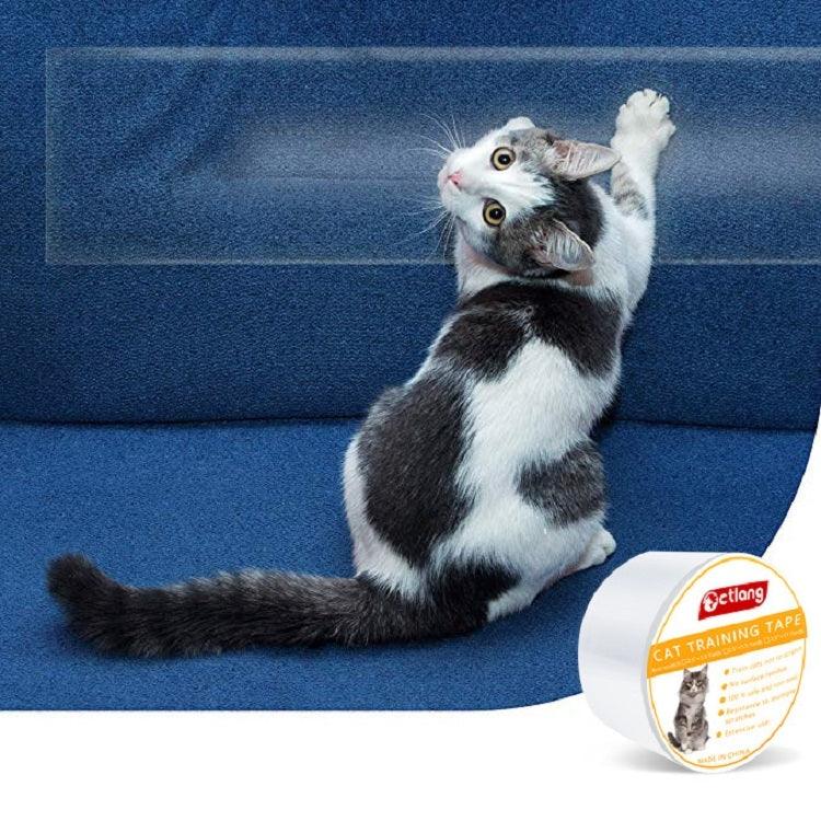 Ctlang B25112 ペット用ソファ保護テープ 猫の引っかき防止保護フィルム、幅2.5インチ、幅4インチ、幅8インチ、幅17.7インチ