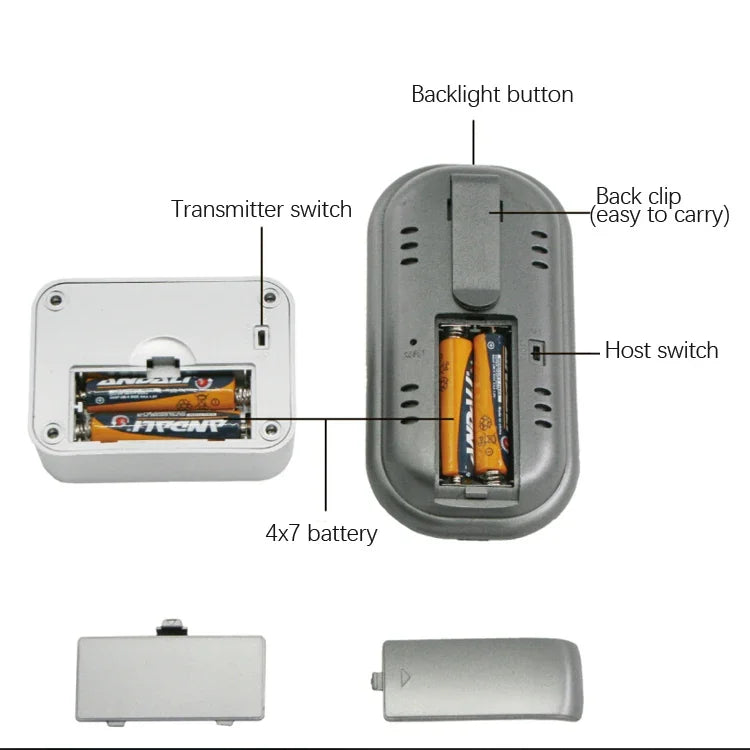デジタルプローブタイプ オーブン調理用食品温度計 キッチンツール、GHY-6002
