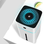 超音波式加湿器 USB エッセンシャルオイル アロマディフューザー LEDナイトライト スプレーミスト清浄機、1000ml