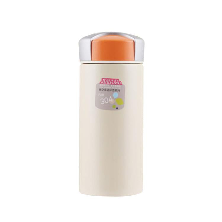 Jiadabao 学生子供用携帯ステンレス二重断熱カップ、300mL ランダムカラー配送、230ml ランダムカラー配送