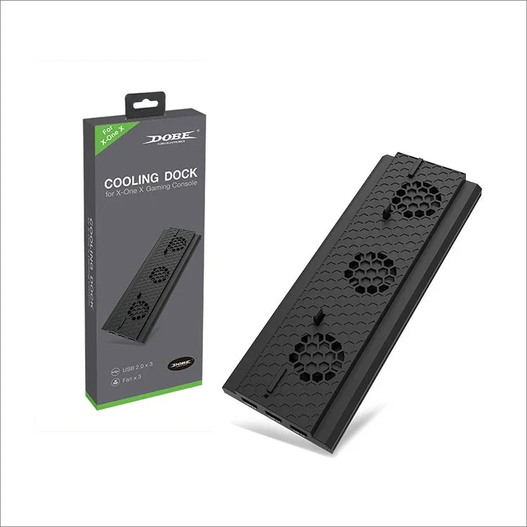DOBE TYX-1768 放熱縦置きスタンドベース 冷却ドック 冷却ファンブラケット Xbox One Xゲームコンソール用、TYX-1768