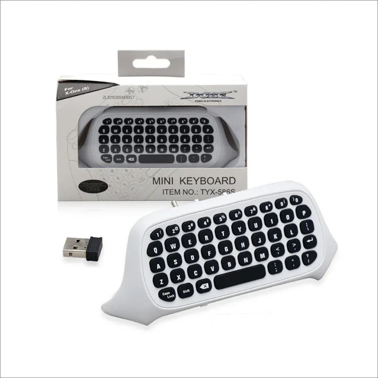 DOBE TYX-586S Bluetoothチャットゲームパッドキーボード Xbox One Slim用、TYX-586S