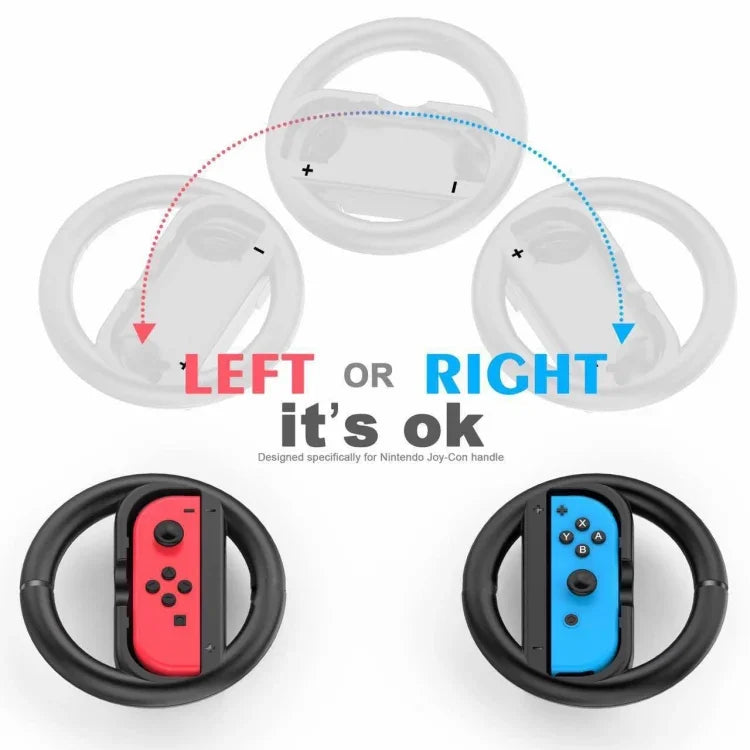 MIMD 小型ハンドル ステアリングホイール ゲームハンドル ステアリングホイールブラケット Switch用 MIMD II