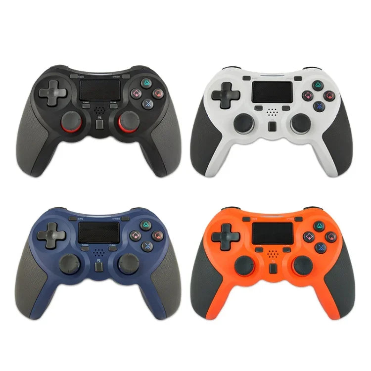 ラバー加工 ワイヤレスゲームコントローラー Bluetoothハンドル PS4本体用