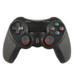 ラバー加工 ワイヤレスゲームコントローラー Bluetoothハンドル PS4本体用