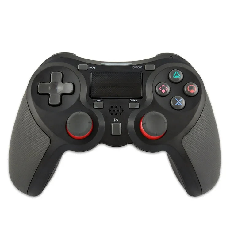 ラバー加工 ワイヤレスゲームコントローラー Bluetoothハンドル PS4本体用