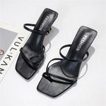 ピンつま先スティレット ファッション女性用ハイヒールサンダル、サイズ34、35、36、37、38、39