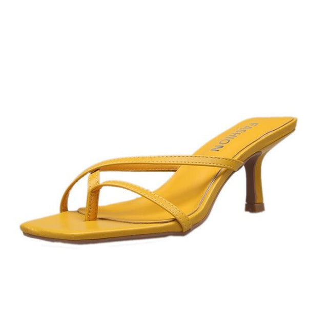 ピンつま先スティレット ファッション女性用ハイヒールサンダル、サイズ34、35、36、37、38、39