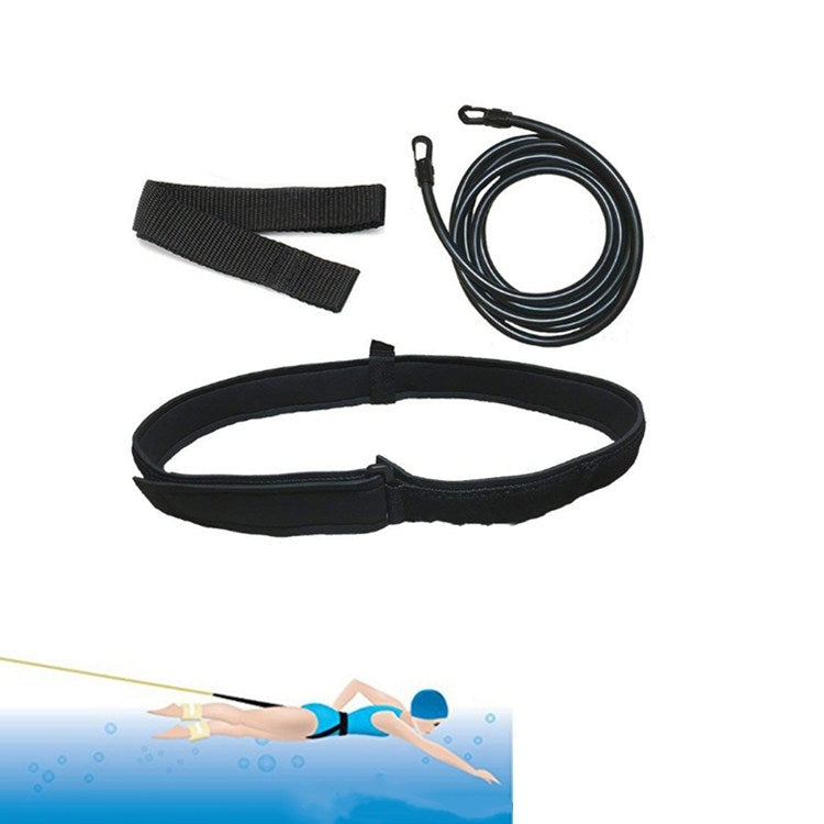 水泳抵抗強化トレーニング器具 弾性ロープ水泳器具、10 x 6 x 2m、10 x 6 x 4m