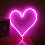 LED アクリル透明バックパネル ネオンライト ホリデー装飾ランプ, サボテン, ラブ, ポプシクル, バナナ