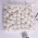 ROYING 10 PCS Professional ABS Table Tennis Training Ball, Diameter: 40mm, White 3Stars, Orange 3Stars