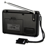 Retekess V-115 全波ラジオ FM AM ポータブル MP3 プレーヤー、V-115