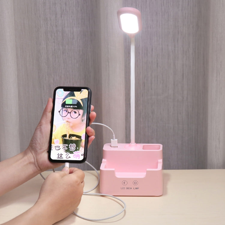 学生用USB充電 寝室タッチLED目の保護 多機能クリエイティブデスクランプ 扇風機付き 扇風機なし