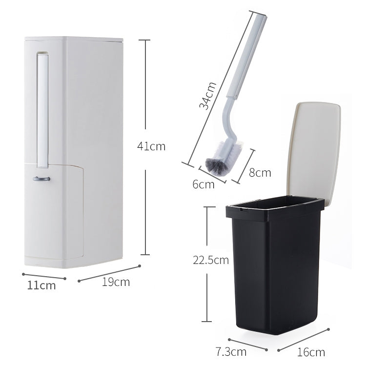 浴室用ゴミ箱 トイレブラシセット トイレ用ゴミ容器