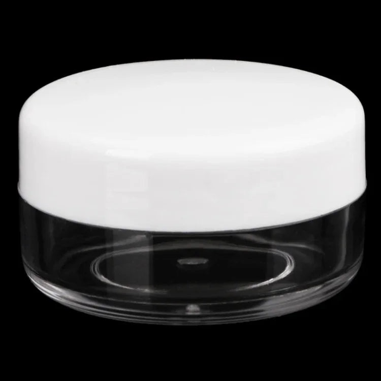 10個セット ミニ5mlグラムテストクリーム、化粧品用プラスチックボトル、5ml