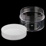 10個セット ミニ5mlグラムテストクリーム、化粧品用プラスチックボトル、5ml