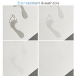 浴室用トイレ速乾吸水滑り止めマット 珪藻土、60 x 40 cm