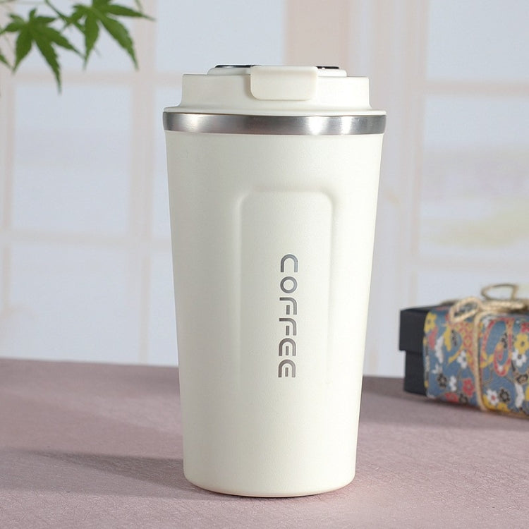 スマートバージョン ダブルステンレス304コーヒーマグ 車用サーモスマグ トラベルサーモカップ, 380ml ホワイト, 380ml ブラック, 380ml グリーン, 380ml ブルー, 380ml ピンク, 510ml ホワイト, 510ml ブラック, 510ml グリーン, 510ml ブルー, 510ml ピンク