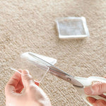 4個セット 透明 洗濯機用シリコンパッド 防振 滑り止めマット 衝撃吸収パッド、衝撃吸収シリコンパッド