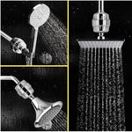 10-15層活性炭バスルームシャワーフィルター 入浴用水フィルター浄水器 シャワーセット, 活性炭フィルター