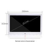 DPF-106 10.1 inch Digital Photo Frame LED Video Advertising Machine, US Plug, EU Plug, UK Plug, AU Plug