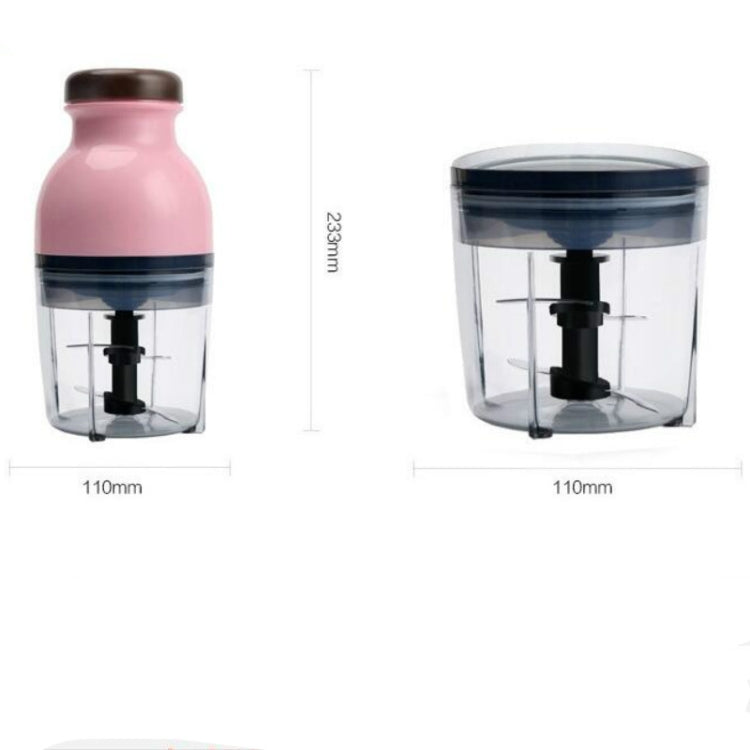 ポータブルミキシングカップ 電動豆乳ジューサー 多機能調理機 家庭用ミートグラインダー プラスチックカップ ガラスカップ