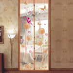 夏用蚊帳 磁気ソフトスクリーンドアカーテン 90 x 210cm、100 x 210cm