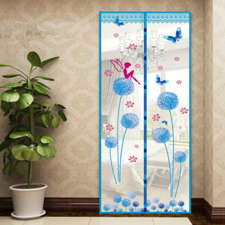 夏用蚊帳 磁気ソフトスクリーンドアカーテン 90 x 210cm、100 x 210cm