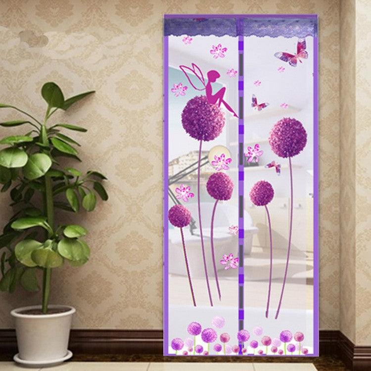 夏用蚊帳 磁気ソフトスクリーンドアカーテン 90 x 210cm、100 x 210cm