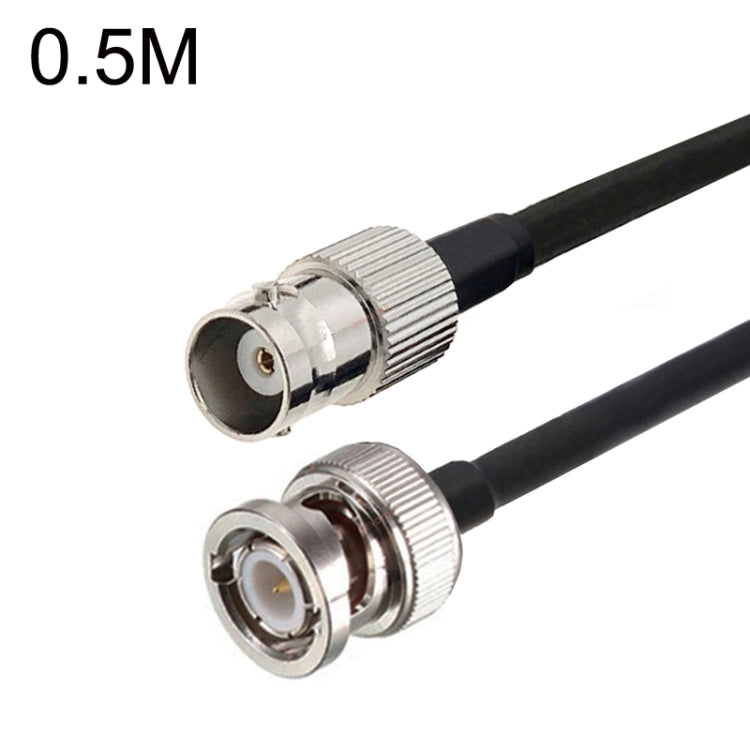 BNCメスからBNCオスへのRG58同軸アダプターケーブル、BNCメスからBNCオス 0.5m、BNCメスからBNCオス 1m、BNCメスからBNCオス 1.5m、BNCメスからBNCオス 3m、BNCメスからBNCオス 5m、BNCメスからBNCオス 10m