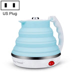 携帯用折りたたみシリコンインテリジェント定温トラベルキャンピング電気ケトル、USプラグ、EUプラグ