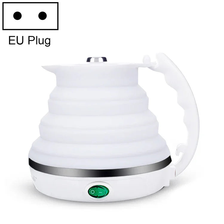 携帯用折りたたみシリコンインテリジェント定温トラベルキャンピング電気ケトル、USプラグ、EUプラグ