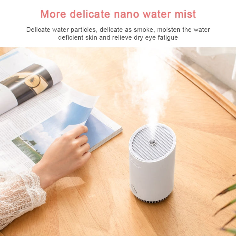 ワイヤレス Q3 加湿器 ミニ USB充電式 ポータブル空気清浄機