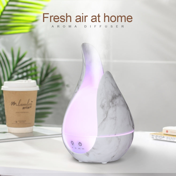 200ml 超音波式空気加湿器 アロマエッセンシャルオイルディフューザー 7色LEDナイトライト クールミストメーカー UKプラグ EUプラグ