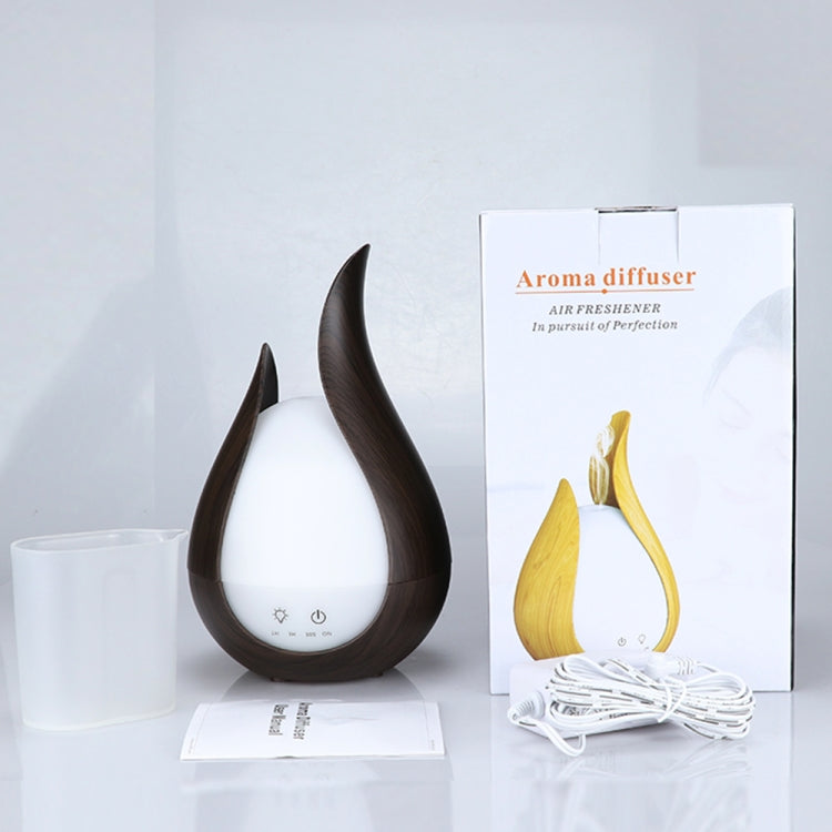 200ml 超音波式空気加湿器 アロマエッセンシャルオイルディフューザー 7色LEDナイトライト クールミストメーカー UKプラグ EUプラグ