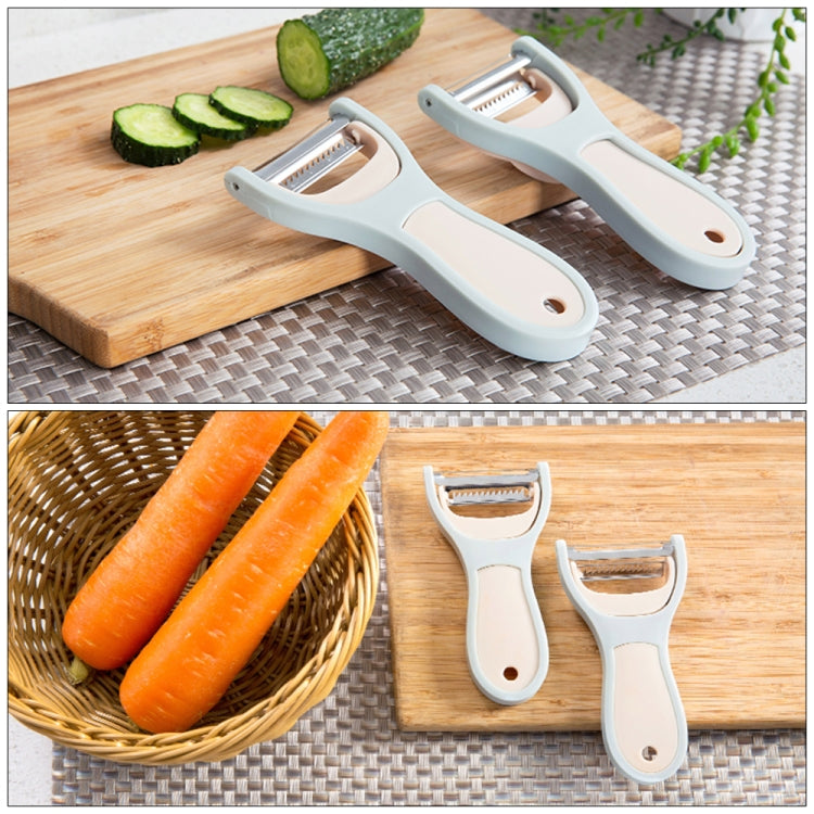 果物野菜ピーラープランナー ジャガイモニンジン用キッチンツール、果物野菜ピーラープランナー（ベージュ）、果物野菜ピーラープランナー（ブルー）