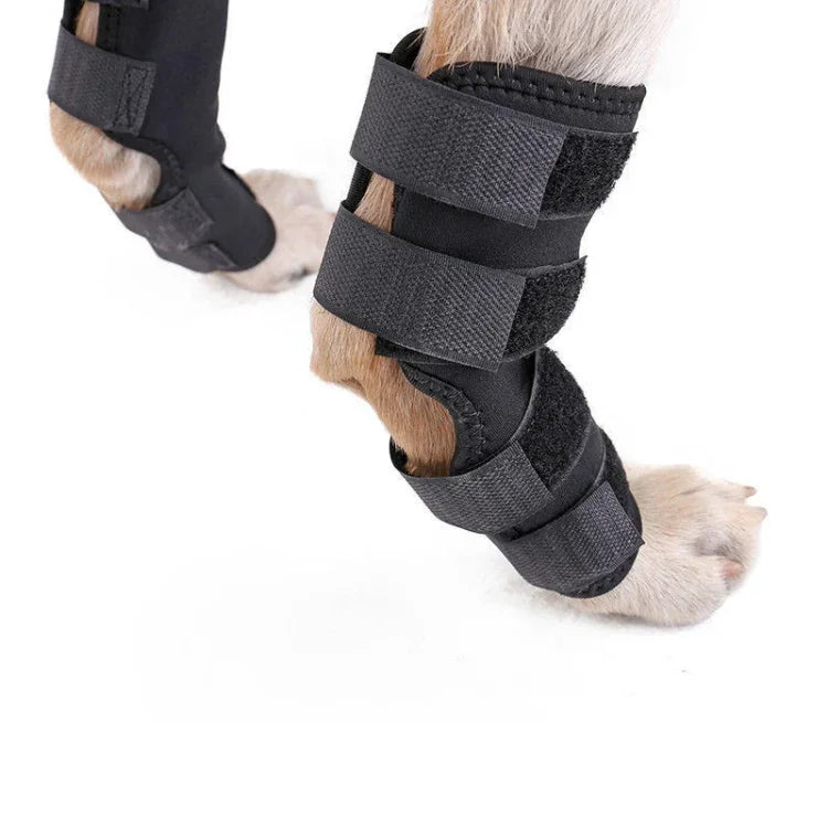 DogLemi PD60041 犬用足首サポーター ペット用後肢圧迫関節ラップ 傷や怪我を保護、S、M、L、XL