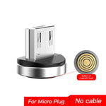 CC57 データ伝送対応磁気高速充電アダプター、Micro USB、8ピン
