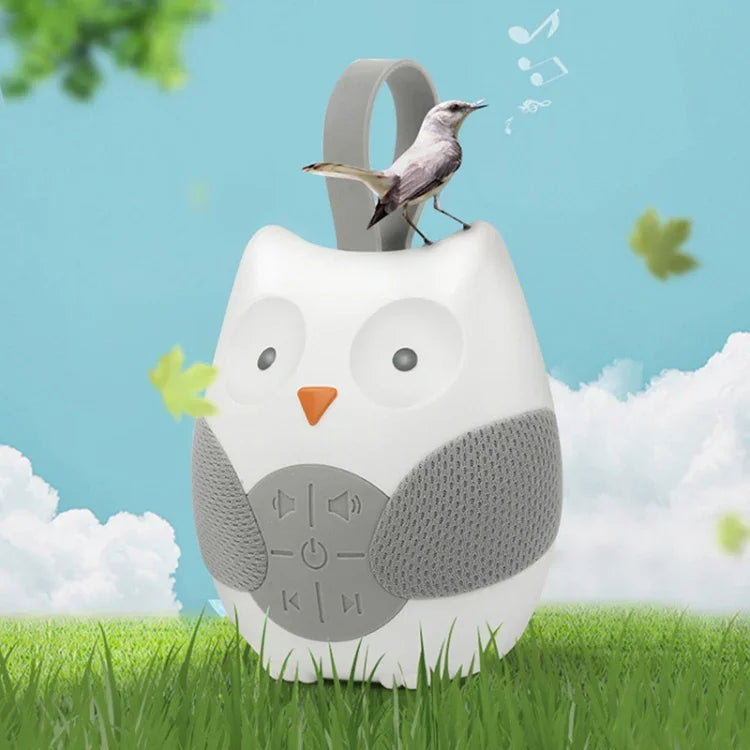 赤ちゃん用ベッドサイド吊り下げベル 音で癒すソフトフクロウミュージックボックスおもちゃ, フクロウミュージックボックス