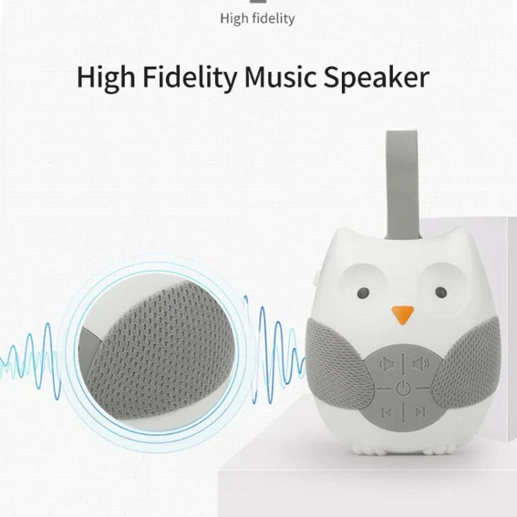 赤ちゃん用ベッドサイド吊り下げベル 音で癒すソフトフクロウミュージックボックスおもちゃ, フクロウミュージックボックス